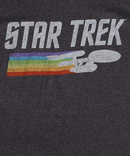Мъжки реколта Тениска с логото на Star Trek