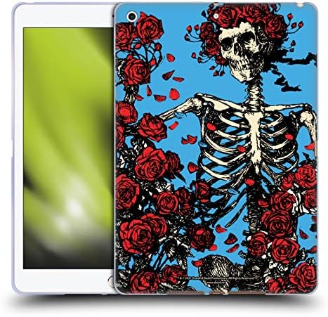 Дизайн на седалките за главата Официално лицензиран Grateful Dead Bertha Skull Roses Trends Мек Гелевый калъф е Съвместим с Apple