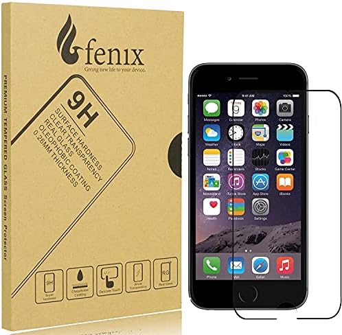 iPhone 6 Plus, 5,5 , Твърдостта на повърхността на Fenix, Прозрачно Защитно фолио от истинско стъкло с ** Олеофобным покритие