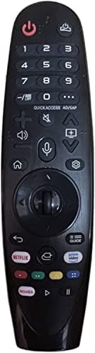 Нова смяна на LG Smart TV Magic Remote AKB75855501 за LG Smart TV Magic Remote Подмяна AN-MR20GA AN-MR600G AN-MR650G ANMR650A ANMR600