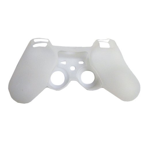 Бял Силиконов Защитен Кожен калъф за игрален контролер на Sony Ps3, Playstation 3