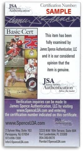Лари Краус С Автограф 8X10 Снимка Пакетиране, Ловящих топката JSA AB54861 - Снимки NFL с автограф
