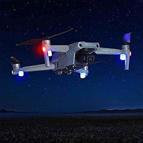 4 БР. Светлините на Дрона Led Светкавица за Нощно Летене Навигационна Лампа за DJI FPV Drone Mavic Mini/Mavic Air 2/Mini 2 Аксесоари