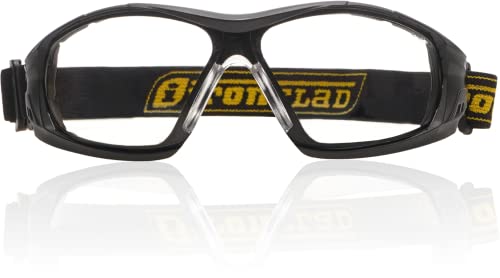 Защитни очила от бронз, ОС-Hybrid, черна дограма, защита от надраскване и замъгляване, Прозрачни