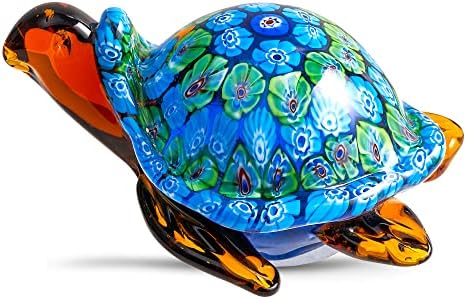 Преспапиета с Фигура на Морска Костенурка от Бластване стъкло Ръчна изработка, Украса във формата на морски Животни за Дома, Събиране