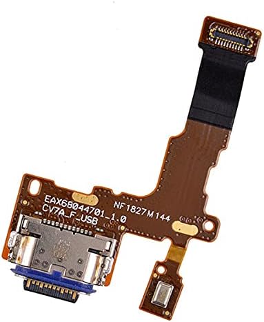 Teeblus Преносимото USB Порт за Зарядно устройство Гъвкав кабел с микрофон Съвместим с LG Stylo 4 Q710AL Q710TS Q710MS Q710CS Q710US