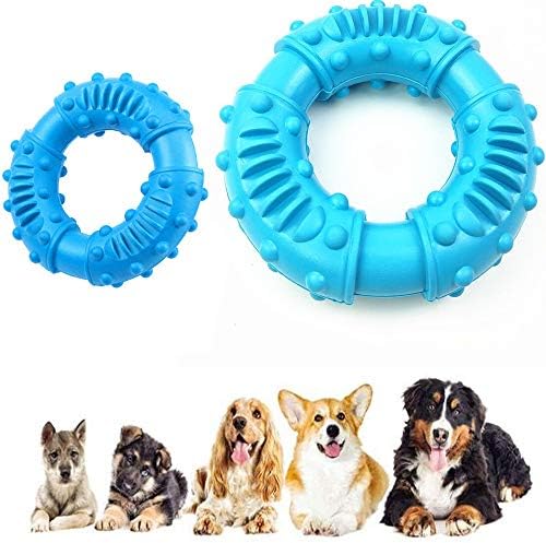 Играчка за куче ухапе, подходящи за голям и мощен дъвчене, нетоксичен естествен каучук Здрава, твърда и устойчива играчка