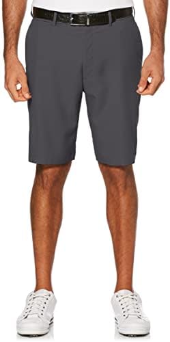 Мъжки къси панталони за голф PGA TOUR с плоска предна част и разтегателен колан (размер 30-44)