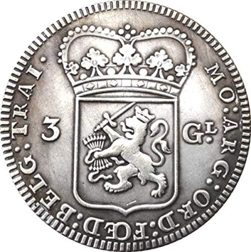 Вызовная Монета 1786 Холандия Копирни Монети 41 ММ COPYSouvenir Новост Монета, Монета Подарък Колекция от монети