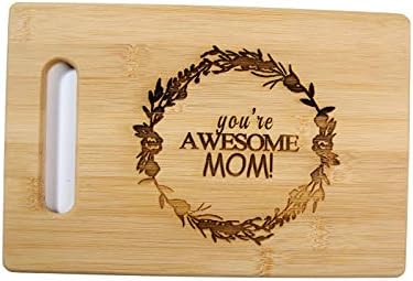 Подарък за майката–Специална Дъска за Рязане Бамбук С Сърце Любов Дизайн Подарък За Мама Подарък за Деня На Майката Подарък За мама За Рожден Ден, подарък за Колед?