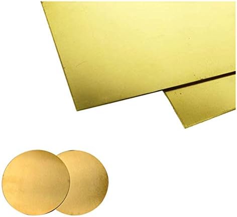 Фолио плоча от меден лист SoGuDio от месинг Cu идеален за производството на изделия за ръчна работа, емайл, реставрация мед Дебелина месингова