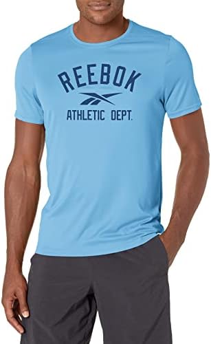 Готова за обучение мъжка тениска с изображение, Reebok