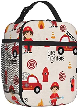 FFEXS За малки момчета И момичета В изолирана чанта за вечеря на Пожар, за Еднократна употреба, Подходящи За работа, обучение, пикник