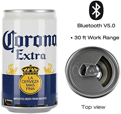 Колона под формата на кутии за бира Corona Bluetooth под формата На Буркани Bluetooth Колона за Бутилки Портативна Безжична Колонка Преносима