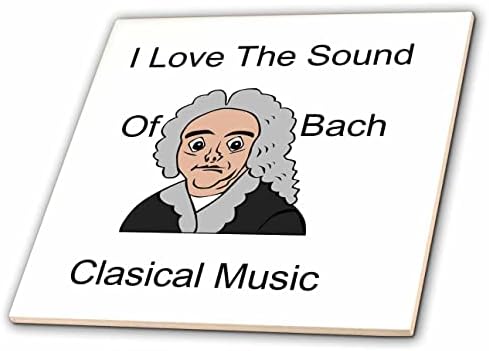 Триизмерен звук на класическа музика от Бах с мультяшными баховскими плочки (ct-364026-7)