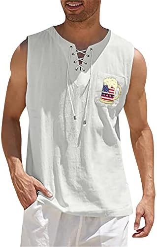 Бельо Класическа Мъжка Риза с Надписи за Бала, V-образно деколте, плътно Прилепнали Тениски Без Ръкави, Вратовръзка на Ден
