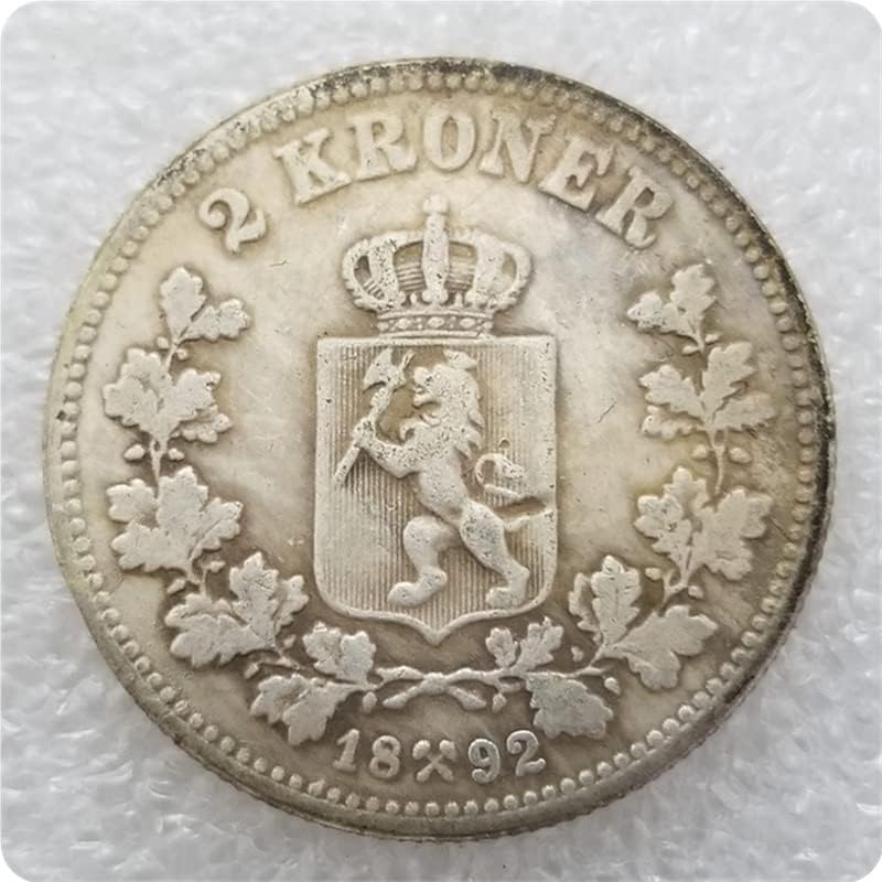Норвегия 1878,1885,1888,1890,1892,1894,1902 Норвежката монета в короната 2