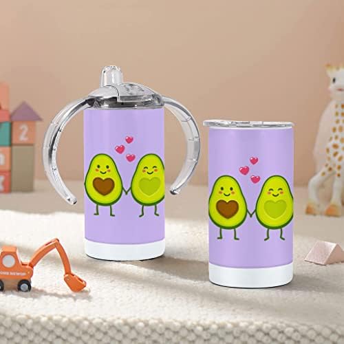 Чаша за Потягивания Авокадо - Романтичната Детска Чаша За Потягивания - Love Sippy Cup