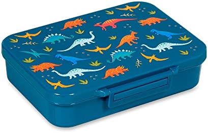 Комплект модерно подложка за сън Wildkin Kids с кутия за Бэнто (динозаврите джурасик парк)