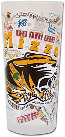 Студентски чаша за пиене Catstudio Университета на Мисури (Миззу) | Художествен дизайн в стил колеж, Отпечатването на Матирана чаша