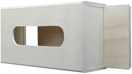 COHEALI САМ Кутии за Салфетки 2 ЕЛЕМЕНТА Дървена Кутия За Салфетки Капак Кутии за Салфетки Правоъгълни Кутии За Салфетки Притежателя Поставки