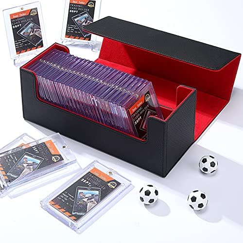 Кутия за съхранение на търговски визитки Кутия за съхранение на бейзболни картички Спортен държач за карти Калъф за съхранение