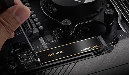 Вграден слот SSD-диск ADATA Legend 960 2TB PCIe Gen4 x4 NVMe 1.4 М. 2 със скорост до 7400 Mbps (IVAN-960-2TCS)