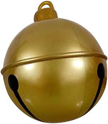 24-Инчов Гигантски Коледен Надуваем балон от PVC, Външно украшение, Надувное Коледна Украса, Външна Декорация за градината, Коледно Дърво,