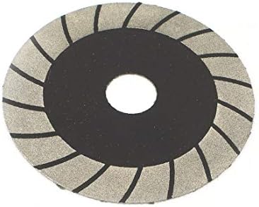 Диамантен диск за рязане на кръгли мраморни плочки X-DREE 100 мм x 20 мм Сребрист цвят (Disco de corte de diamante redondo de marmol de 100