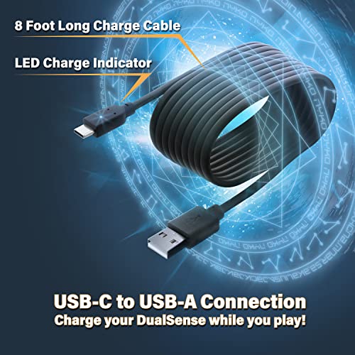 Nyko Charge Link - Кабел за зареждане USB-C за Playstation 5 с led индикатор за зареждане