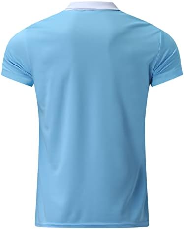 XXBR Риза с къси ръкави с цип за мъже, Лятна Приталенная Тениска с Къс Ръкав, Обикновен Бизнес Ежедневни Блузи, Черна Тениска, Риза