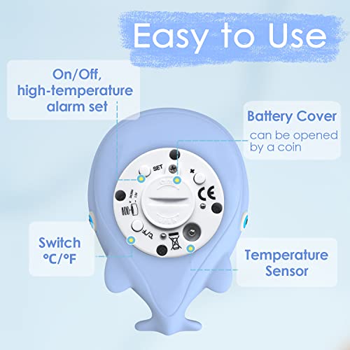 Термометър за детската вана за бебета, Стаен Термометър за температурата на водата в банята, Сигурно Плаващ Играчка За Къпане,