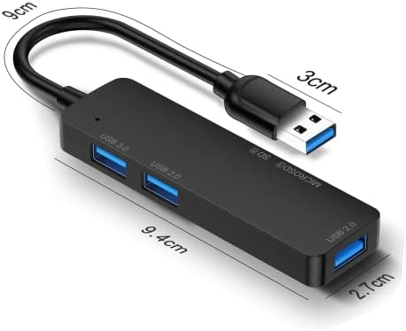 Тънък и Лек Високоскоростен USB 3.0 Хъб 5 в 1 Адаптер Мультиразветвитель Адаптер с устройства за Четене на карти TF SD