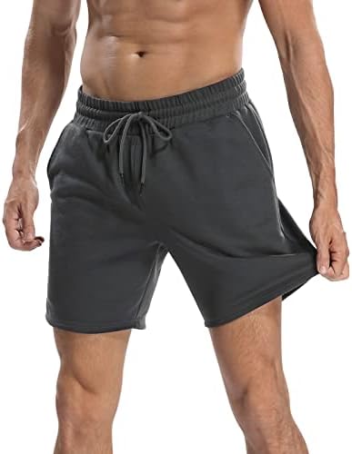 Спортни къси Панталони LRD за мъже със 7-инчов вътрешен шев, Ежедневни Спортни Шорти за Бягане с Джобове
