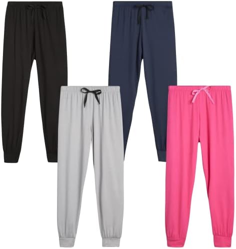 Спортни панталони Sweet Hearts за момиче - 4 опаковки Супер Меки спортни панталони за джогинг (7-16)