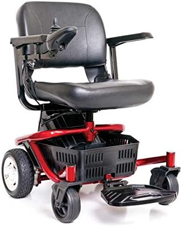 Golden Technologies LiteRider Envy GP162 на самокате-инвалидна количка GP162, 20-инчов седалка, Grape