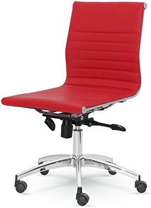 Стол за офиса и дома Winport Furniture, тъмно-червен