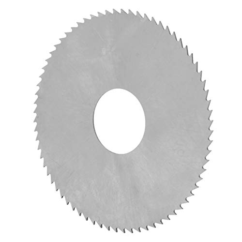 Пильный диск Hilitand 72 Зъба 75 x 0,8 x 22 мм, HSS Режещи диска Аксесоар за рязане на Стомана, Алуминий