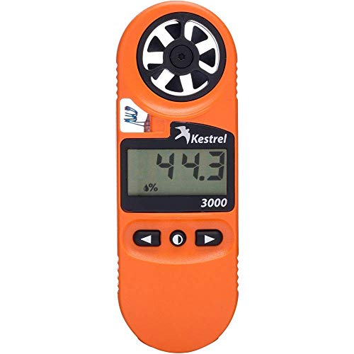Джобен Измерител на времето Kestrel 3000 / Монитор топлинен стрес, Оранжево
