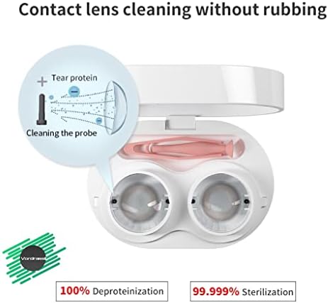 Устройство за почистване на контактни лещи VORDRASSIL MV5 с набор от инструменти за почистване на контактни лещи VORDRASSIL-3N Hydrate,