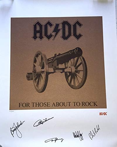 Печат албум с автограф на AC/DC ftatr малкълм Ангуса Йънг и Брайън Клиф с автограф група ac dc