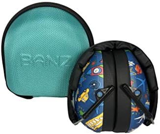 Калъф за слушалки BANZ Kids (НЕ детски размер) - Защитен Твърд калъф от EVA премиум клас- Побира слушалки детски размер –