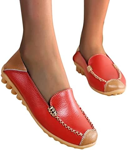 Дамски обувки на равна подметка, Есен е Лесна Дамски обувки на равна подметка, Модни Дамски Дишащи Обувки дантела, Ежедневни Дамски обувки на плоска подметка