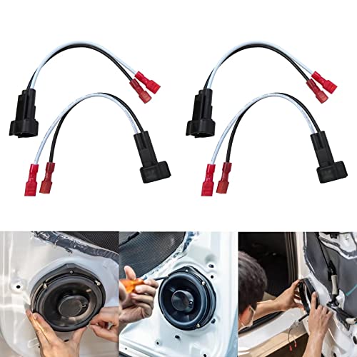 4ШТ Передне-Задни Дръжки на Адаптери за окабеляването на Динамиката на Автомобила Автомобилни Аудио Говорител Теглене на кабели