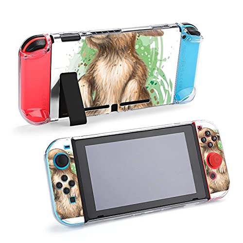 Калъф за Nintendo Switch, Игрален Комплект от пет елементи цвят Заек, Защитен Калъф, Аксесоари за игралната конзола Switch