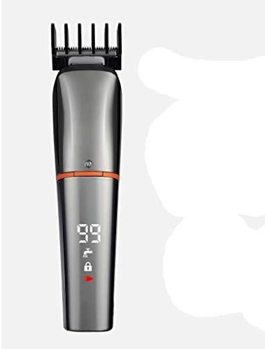 PDGJG Професионален цифров тример за коса Многофункционална машина за подстригване Акумулаторна електрическа машинка за оформяне на брада, Машина за подстригване н