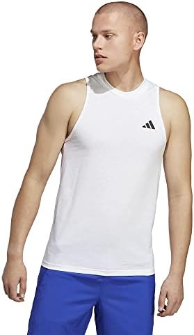 тениска без ръкав с логото на адидас Men ' s Training Essentials Feel Ready без ръкави