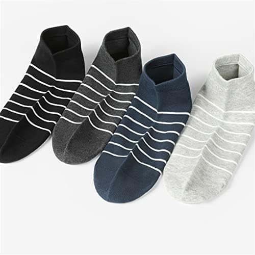 Чорапи ZHUHW, Мъжки Памучни Дишащи Спортни Чорапи с Дълбоко деколте, Мъжки Плитки Чорапи, Летни Тънки Чорапи