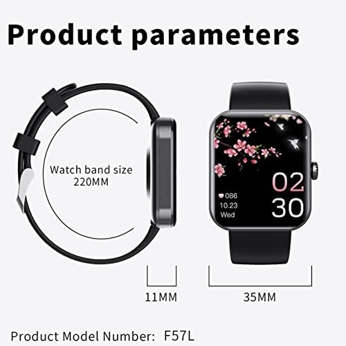 Смарт-спортни часовници SHAPERME F57L с диагонал на екрана 1,91 280*320 Пиксела, Мультиспортивный Мониторинг на нивата на глюкоза в кръвта, режим O8L6, Часовници Smart Сърце