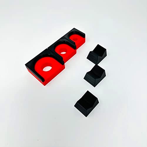 3D Тави за инструменти MagAttach Ratchet Organizer Kit (Комплект от 3 теми, червено / черно)